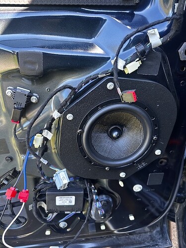 2025 F150 Component Speaker Ring