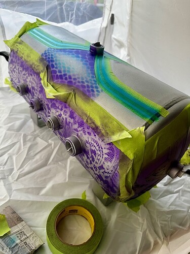 2025 Hornblasters Lace and Snake Pattern 1